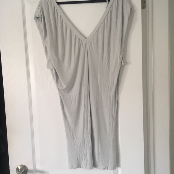 Armani Exchange Silky cotton jersey dress - Picture 3 of 3